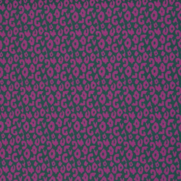 Baumwolljersey Swafing HAPPY LEO by Cherry Picking grün-pink